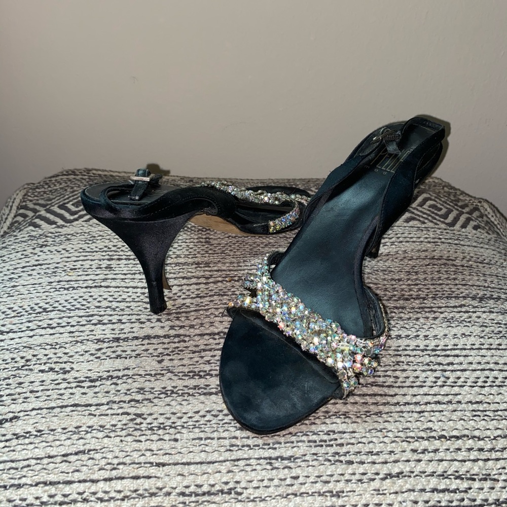 Sparkly heels